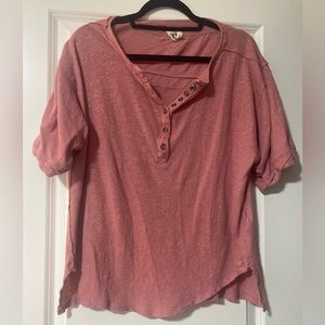 We The Free Henley Tee